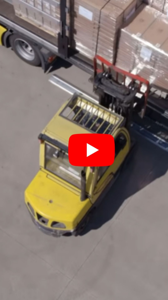 Loading fabricated metal parts for shipping